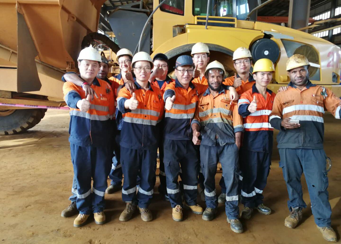 星沃駐巴新項目團隊，離家萬里也溫暖同心！